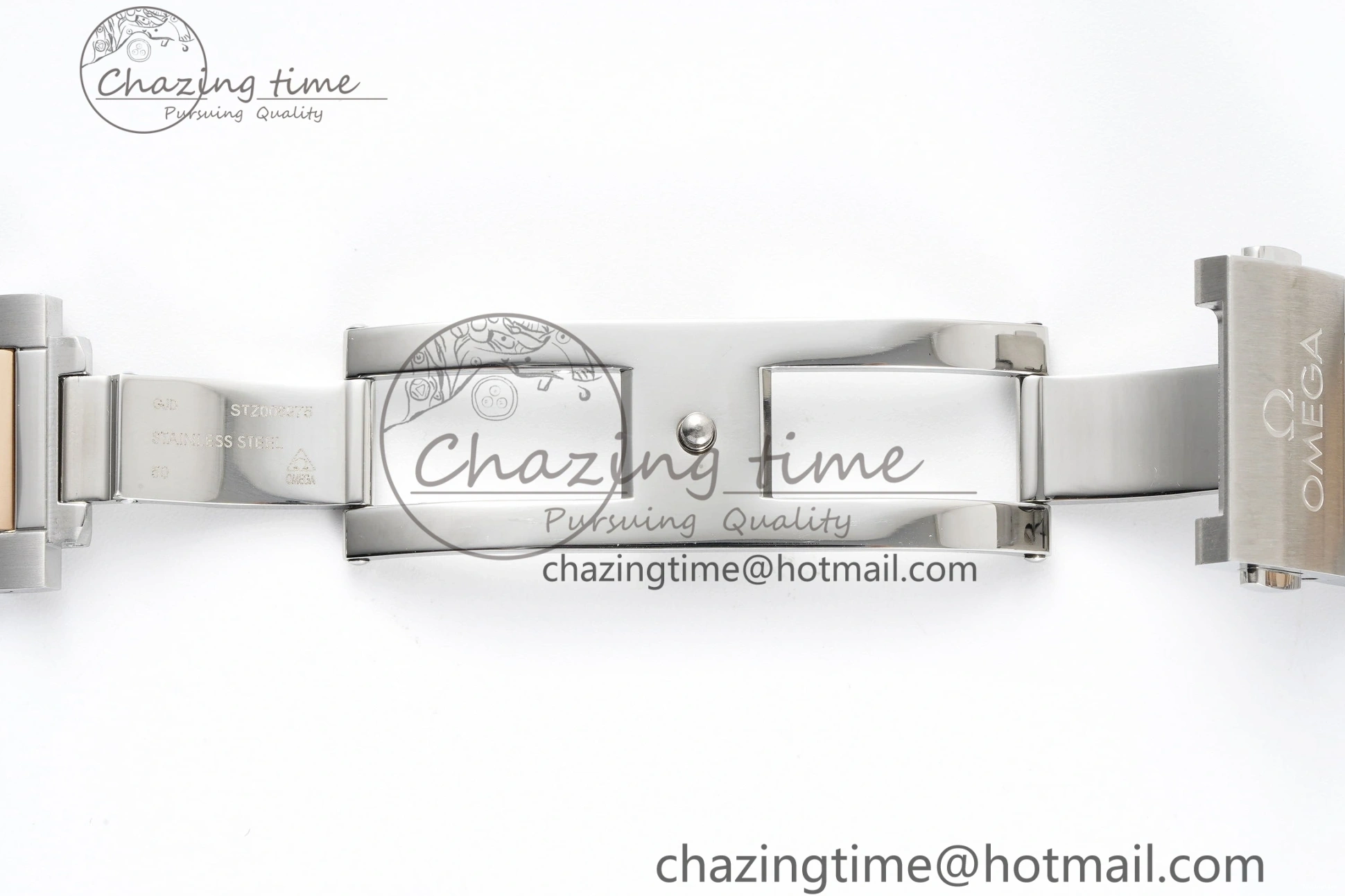 0104 Aqua Terra 150M SS RG JQK 1:1 Best Edition White Dial on SS RG Bracelet A OnTrend 7828